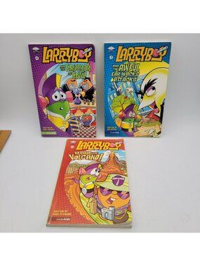 Zonderkids Big Idea Books LARRYBOY Lot of Graphic Novels Chapter Books - BK013